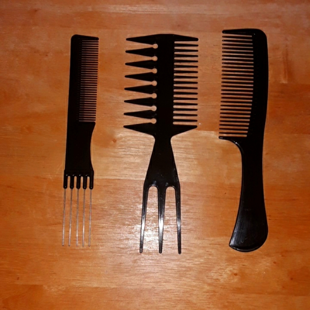 NWOT Black Hair Styling Tools Set